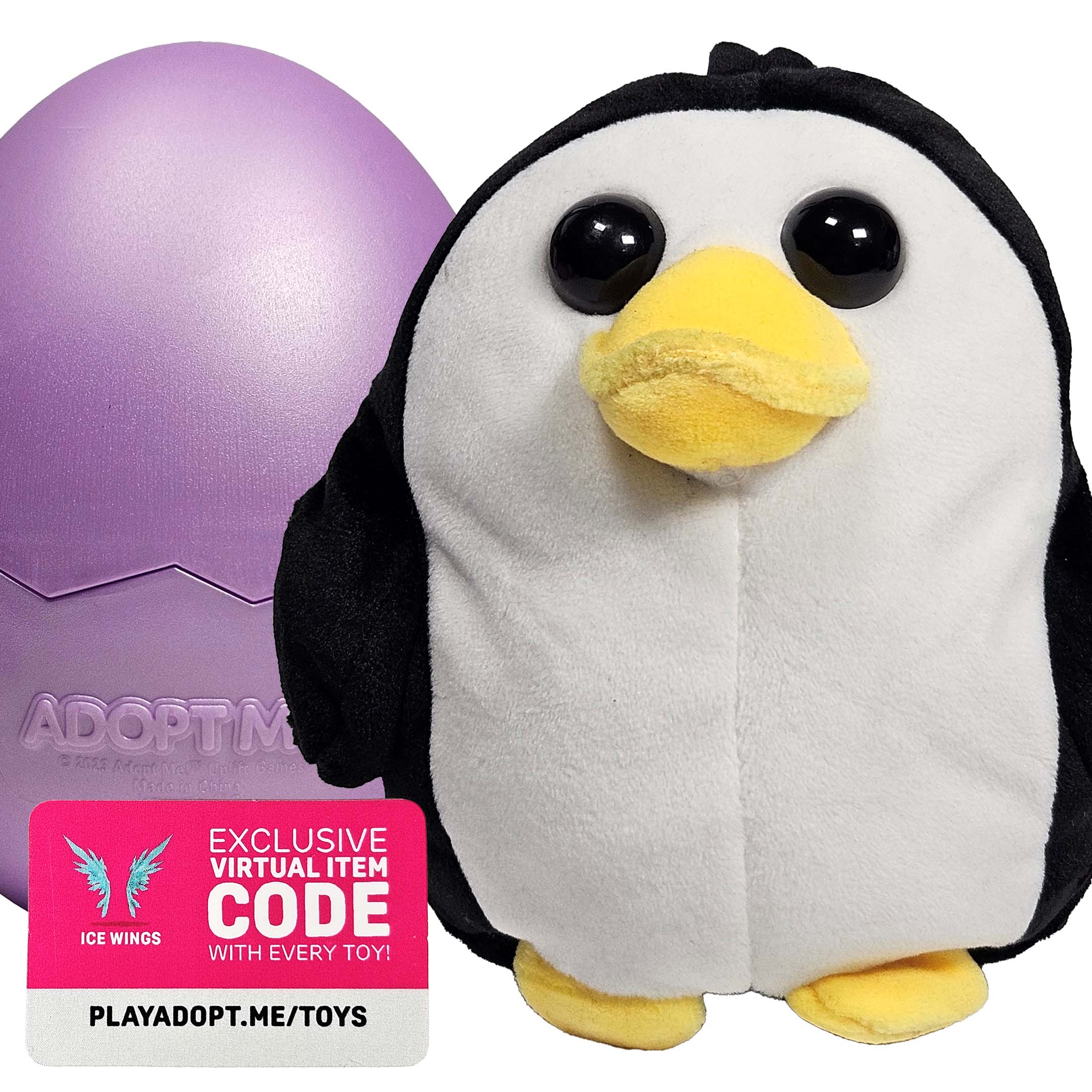 Adopt Me Surprise Plush Pets - Penguin & Ice Wings Code – Mini Mysterys