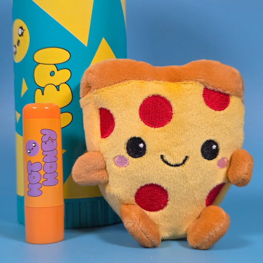 Stuffs Season 2 - Plush & Lipbalm Set - Pepi Pizza