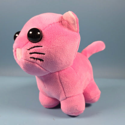 Adopt Me Surprise Plush Pets S3 - Pink Cat (Uncommon) + Code