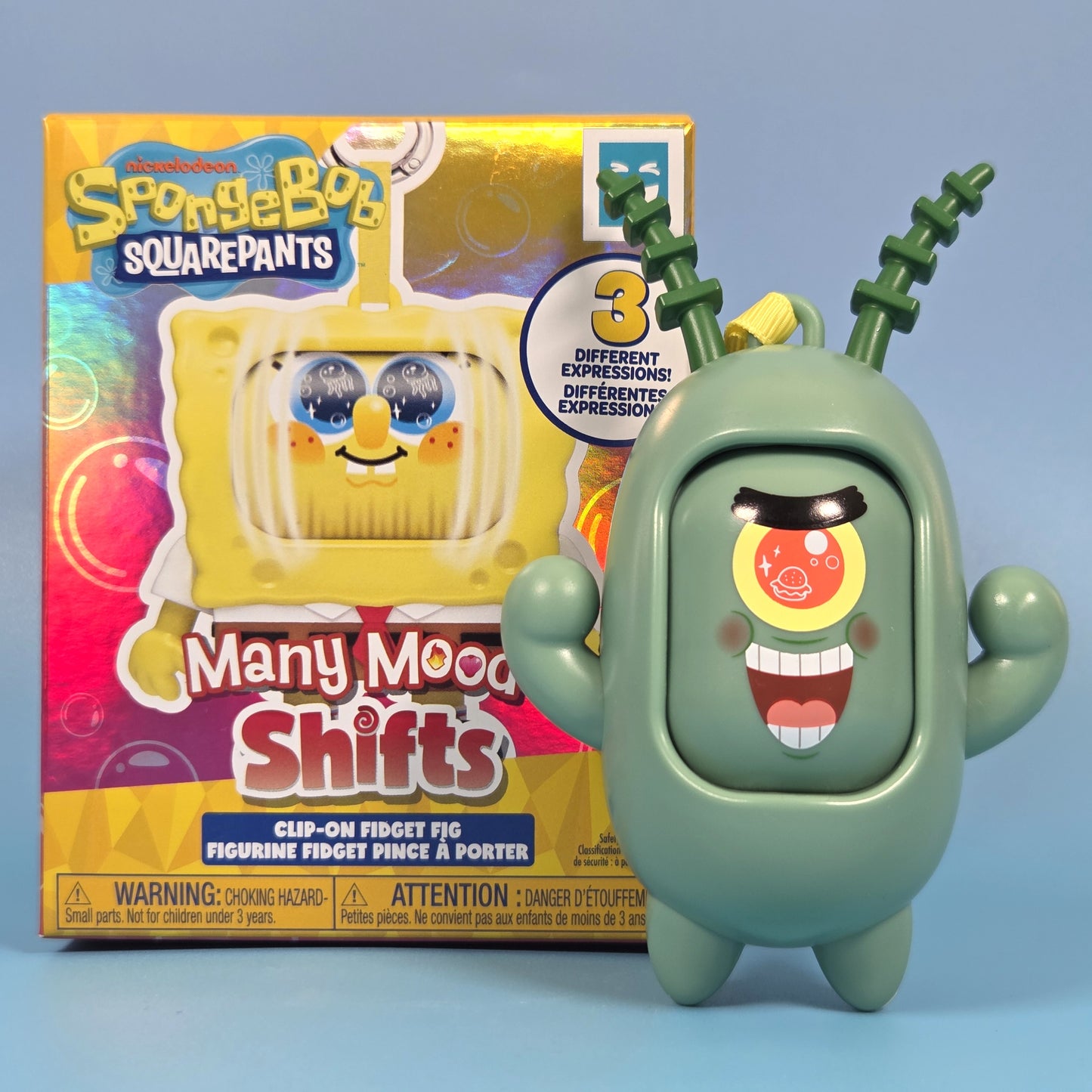 Happy Haul SpongeBob Squarepants Many Moods Shifts - Plankton