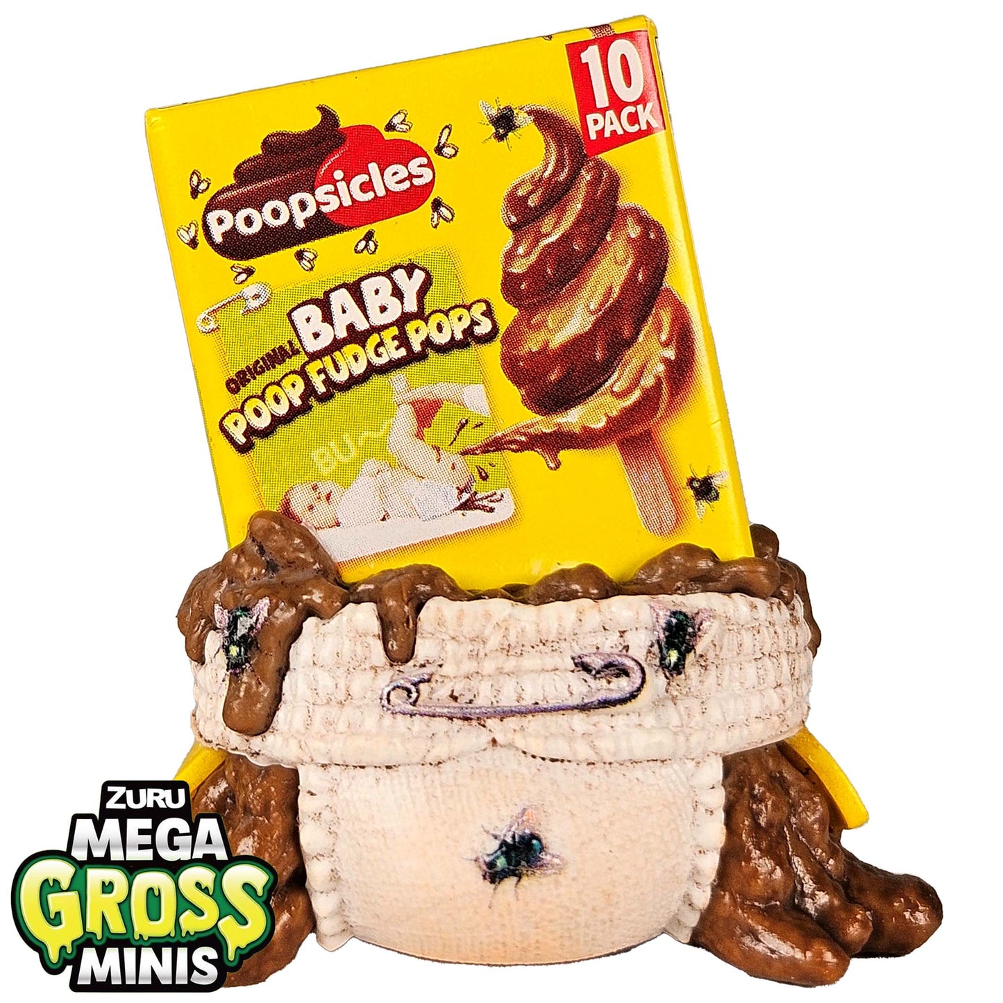 Mega Gross Minis Series 2 Miniatures - Poopsicles Ice Cream