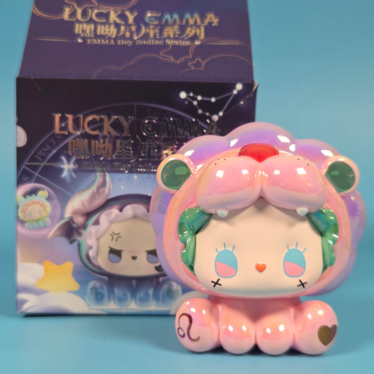 Lucky Emma Hey Zodiac Series - Proud Pink Lion