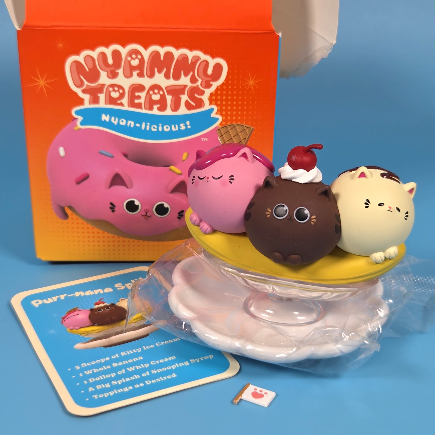 Mighty Jaxx Nyammy Treats Nyan-licious - Purr-nana Split