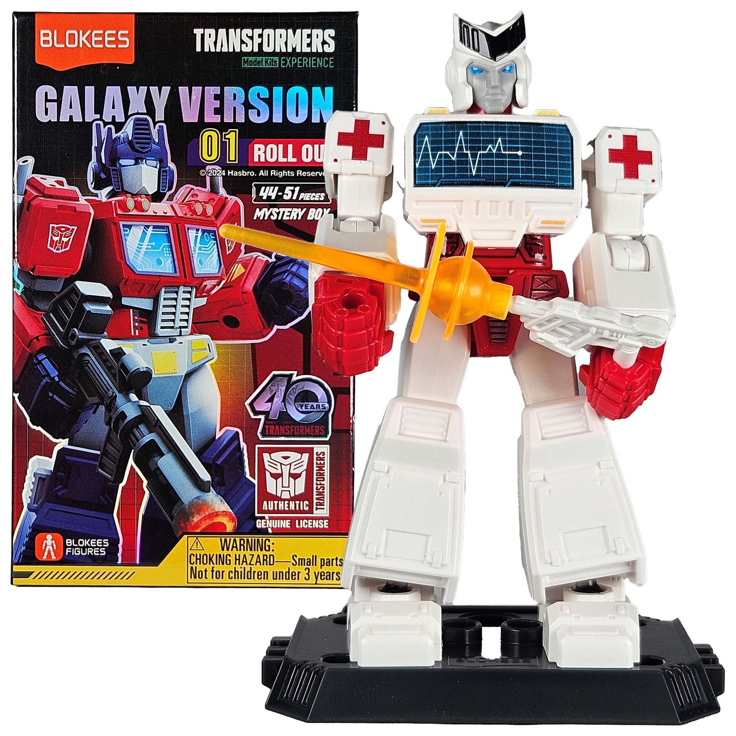 Blokees Transformers Galaxy Version 01 Model Kit Articulate Figure - Ratchet