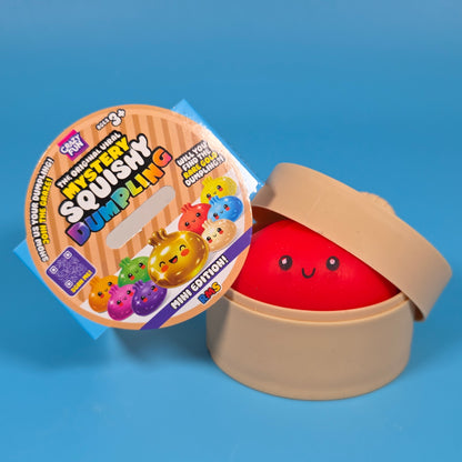 RMS Crazy Fun Mystery Squishy Dumpling Mini Edition - Red