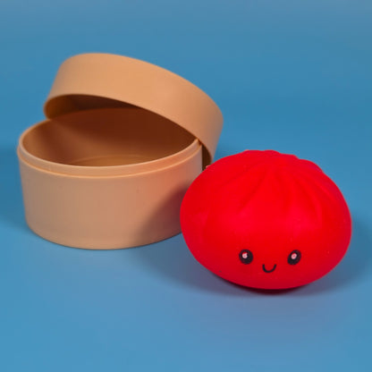 RMS Crazy Fun Mystery Squishy Dumpling Mini Edition - Red