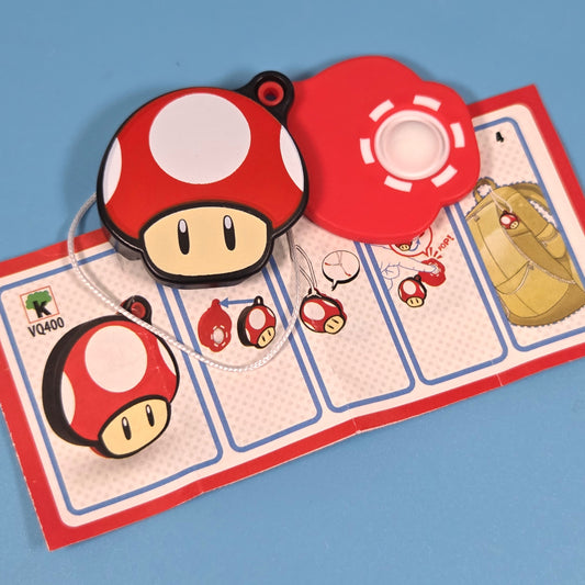 Super Mario Kinder Joy - Red Mushroom Fidget Popper (VQ400)