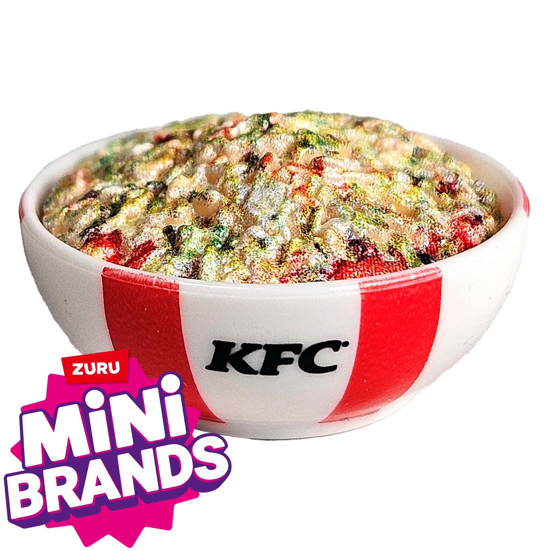 KFC Mini Brands Food Miniatures - Rice Bowl (Rare) โ Mini Mysterys