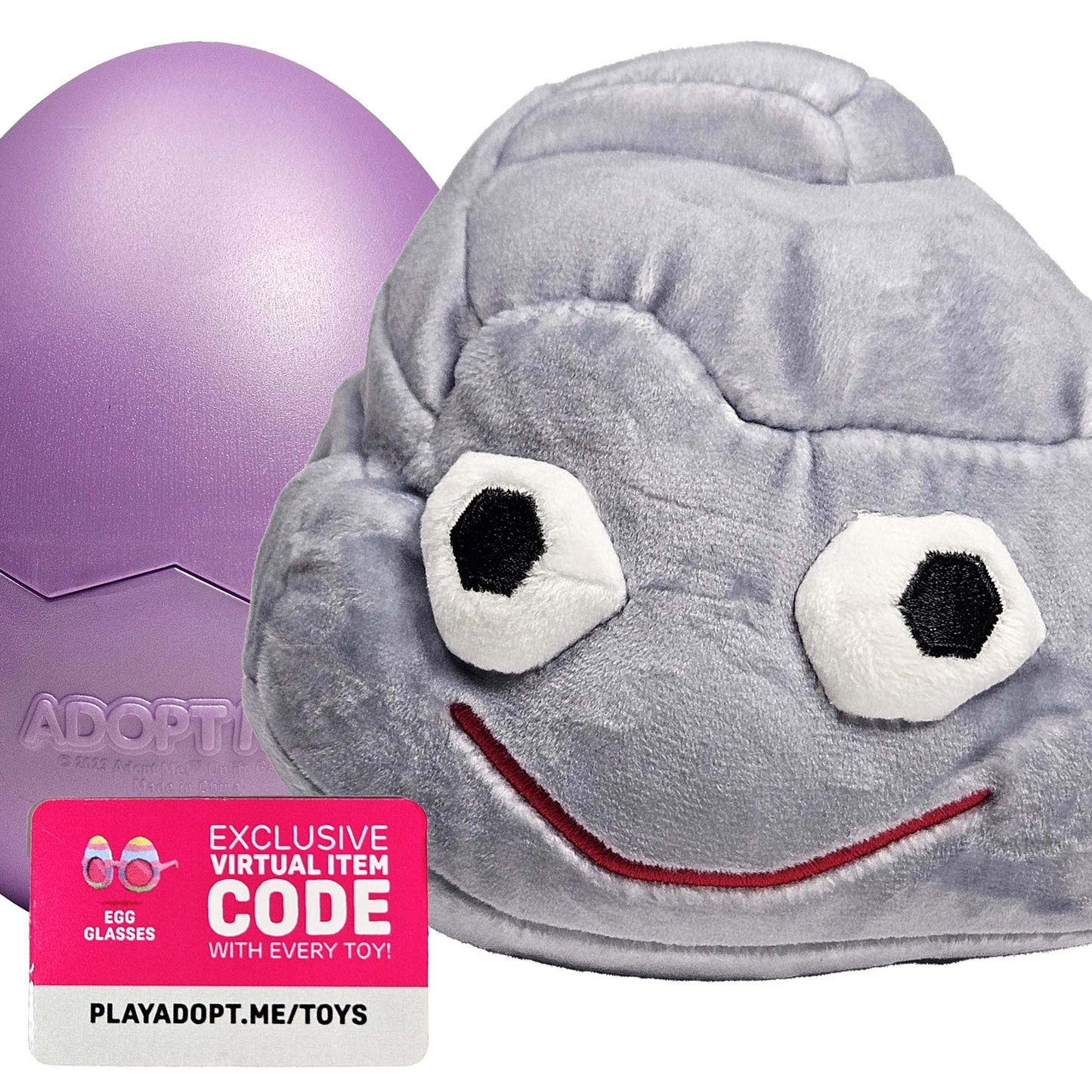 Adopt Me Surprise Plush Pets - Rock & Egg Glasses Code