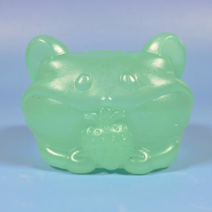 MushyKinz Jelleez Squishy Fidget Toy - Rosy the Hamster (Green)
