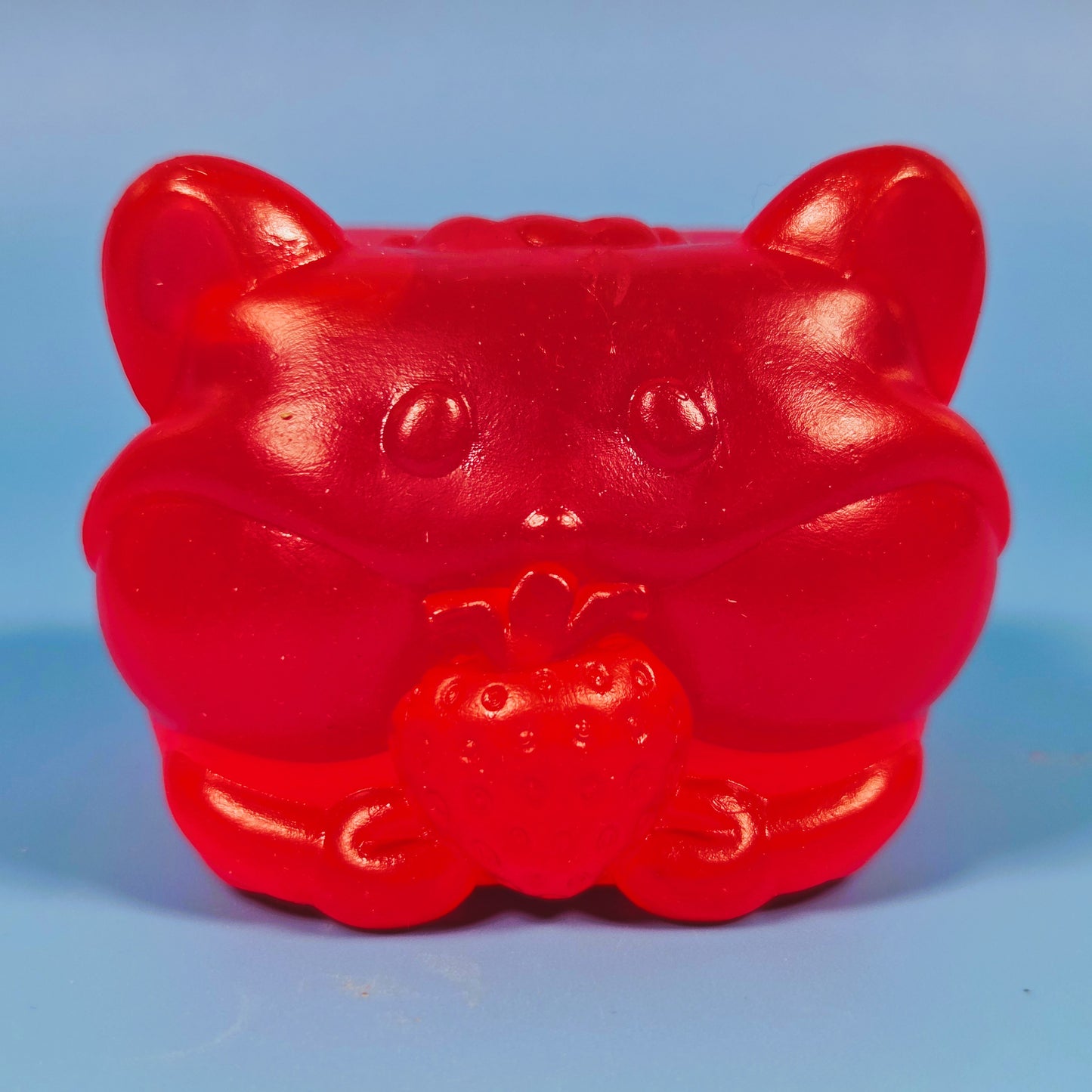 MushyKinz Jelleez Squishy Fidget Toy - Rosy the Hamster (Red)