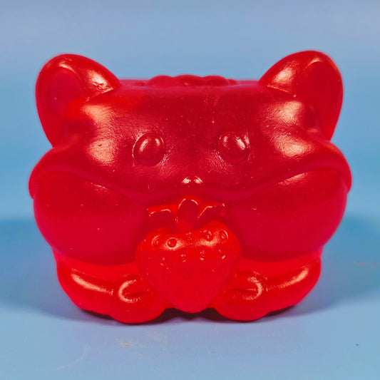 MushyKinz Jelleez Squishy Fidget Toy - Rosy the Hamster (Red)