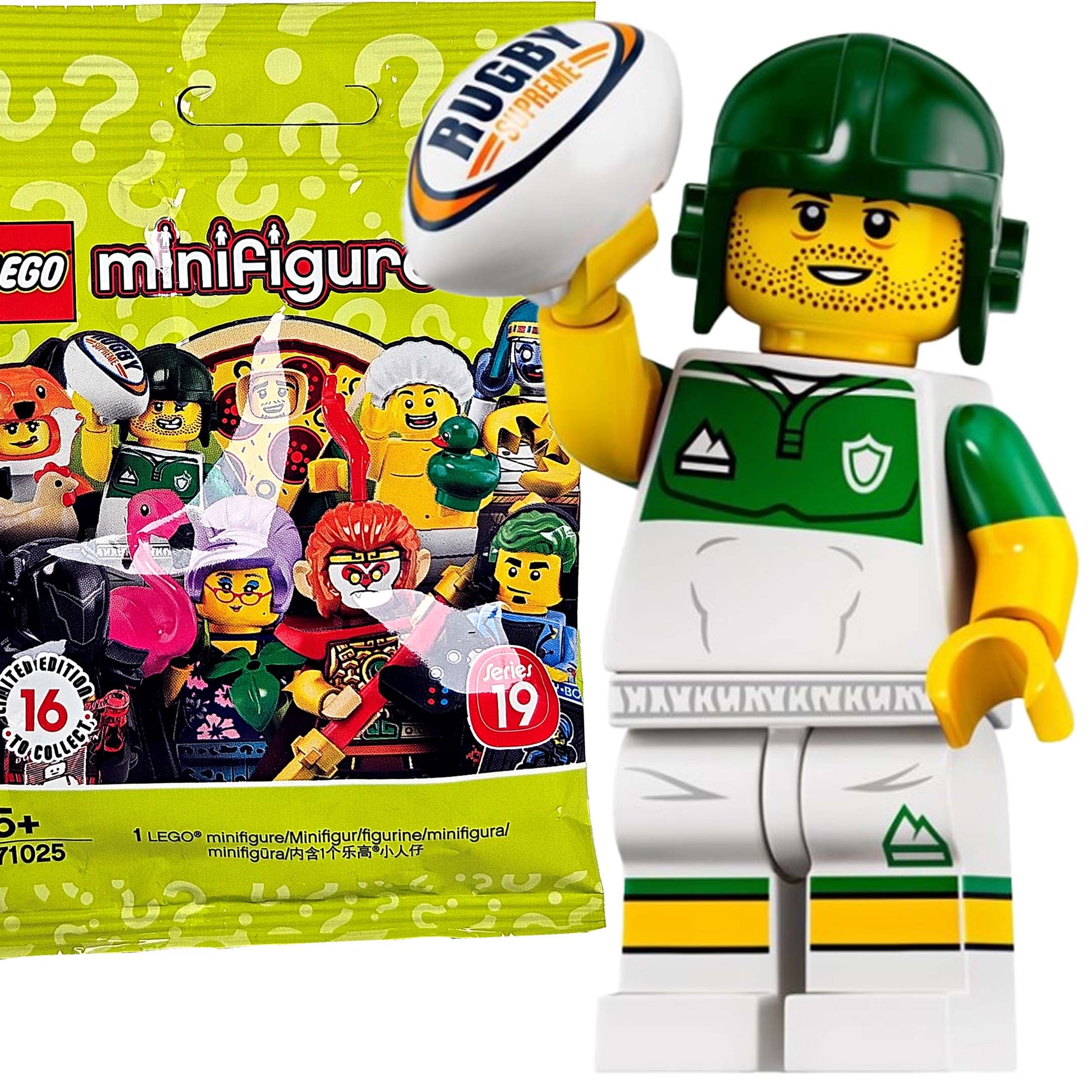 Lego Minifigures Series 19 (71025) Rugby Player – Mini Mysterys