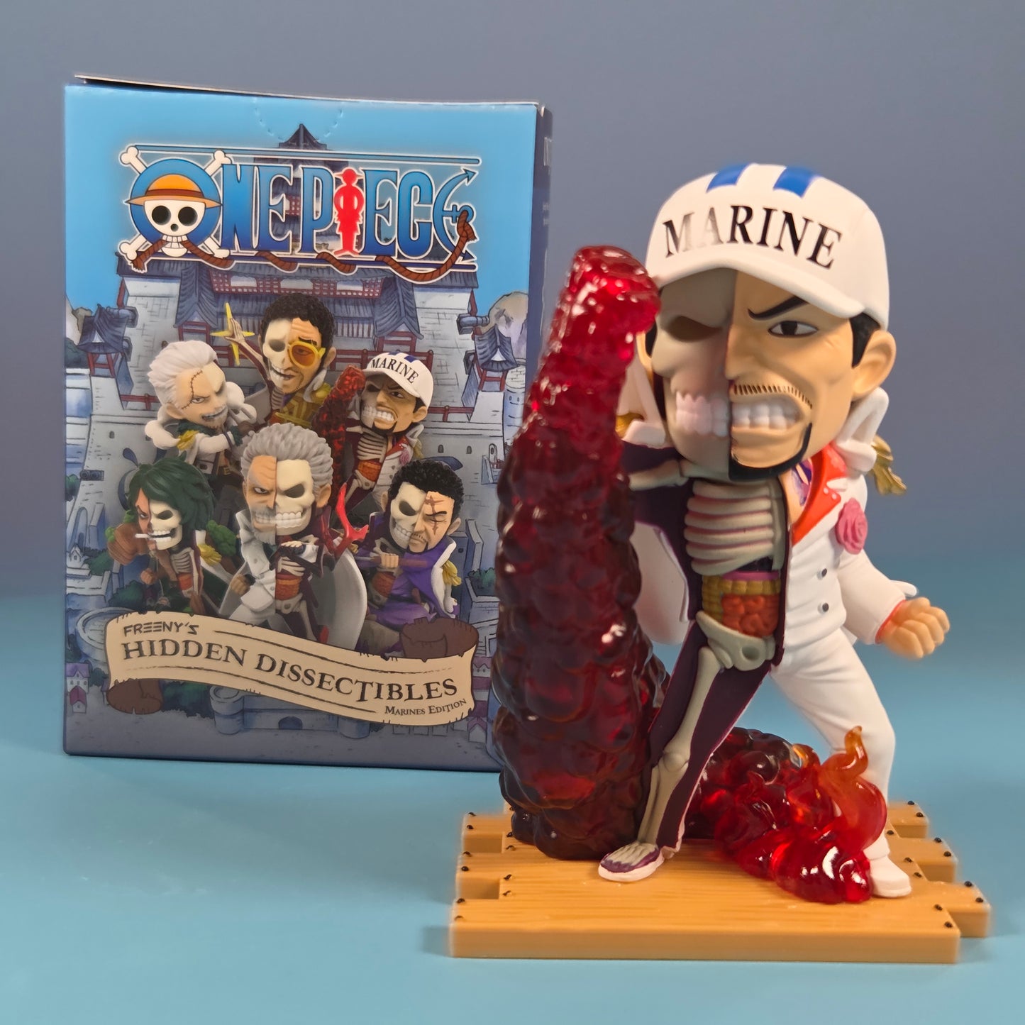 Mighty Jaxx One Piece Hidden Dissectibles Marines Edition - Sakazuki