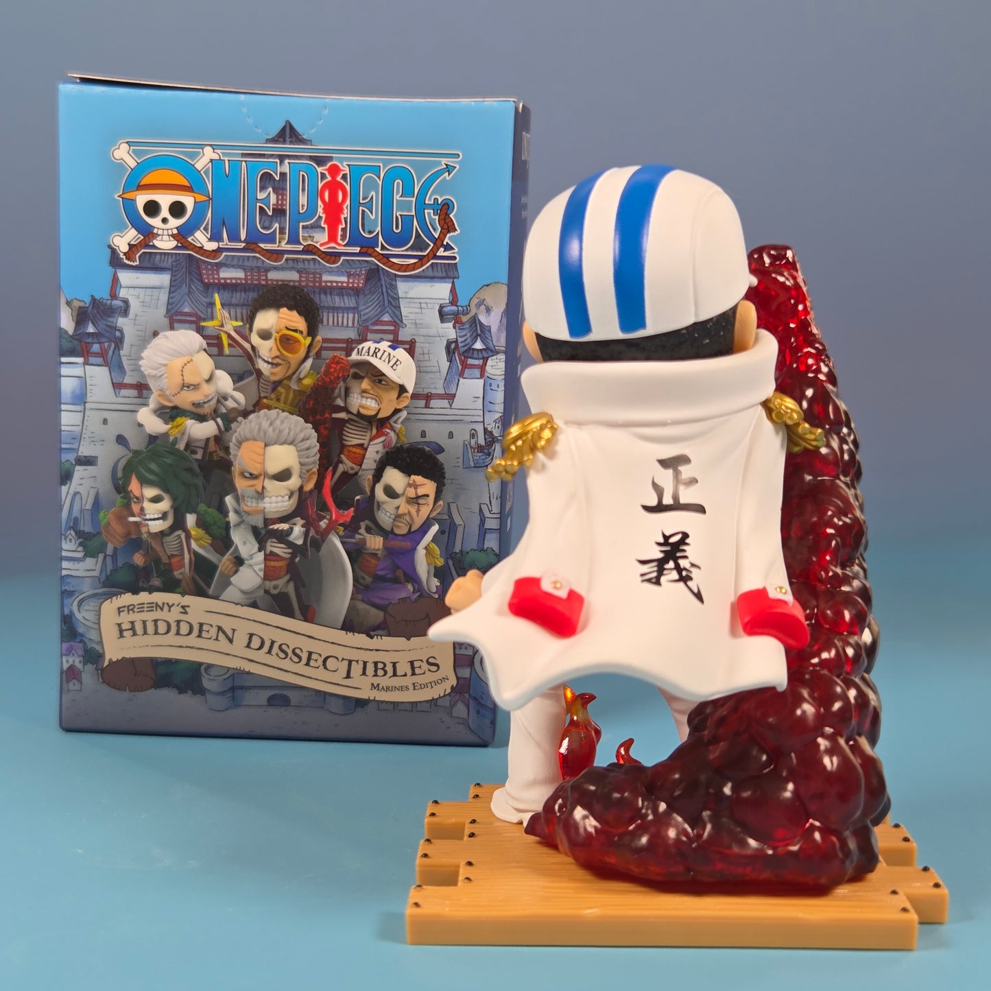 Mighty Jaxx One Piece Hidden Dissectibles Marines Edition - Sakazuki