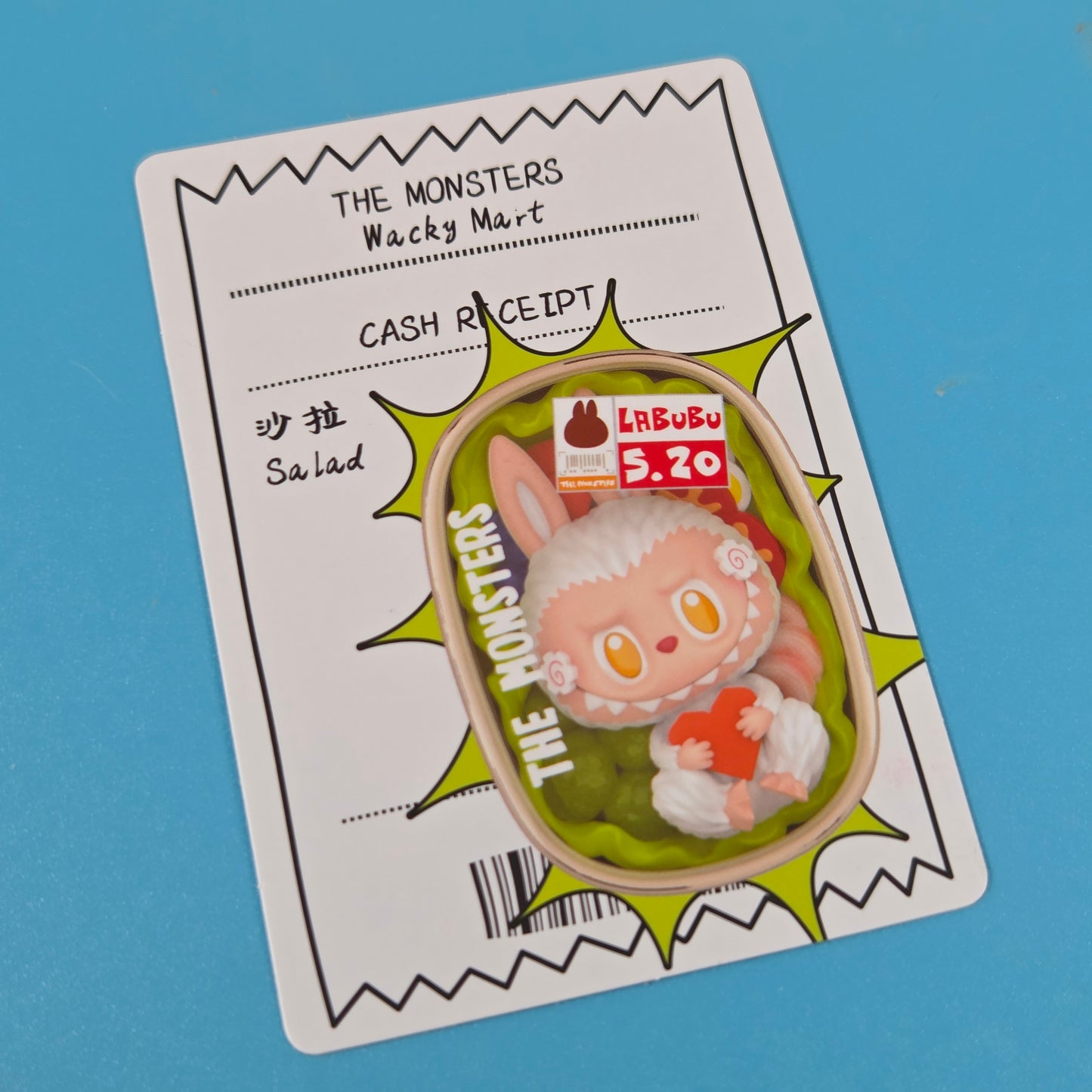 POP MART Labubu The Monsters Wacky Mart - Salad
