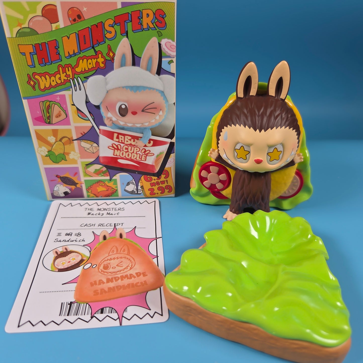 POP MART Labubu The Monsters Wacky Mart - Sandwich