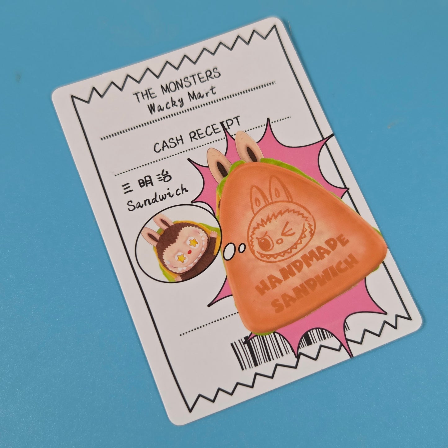 POP MART Labubu The Monsters Wacky Mart - Sandwich