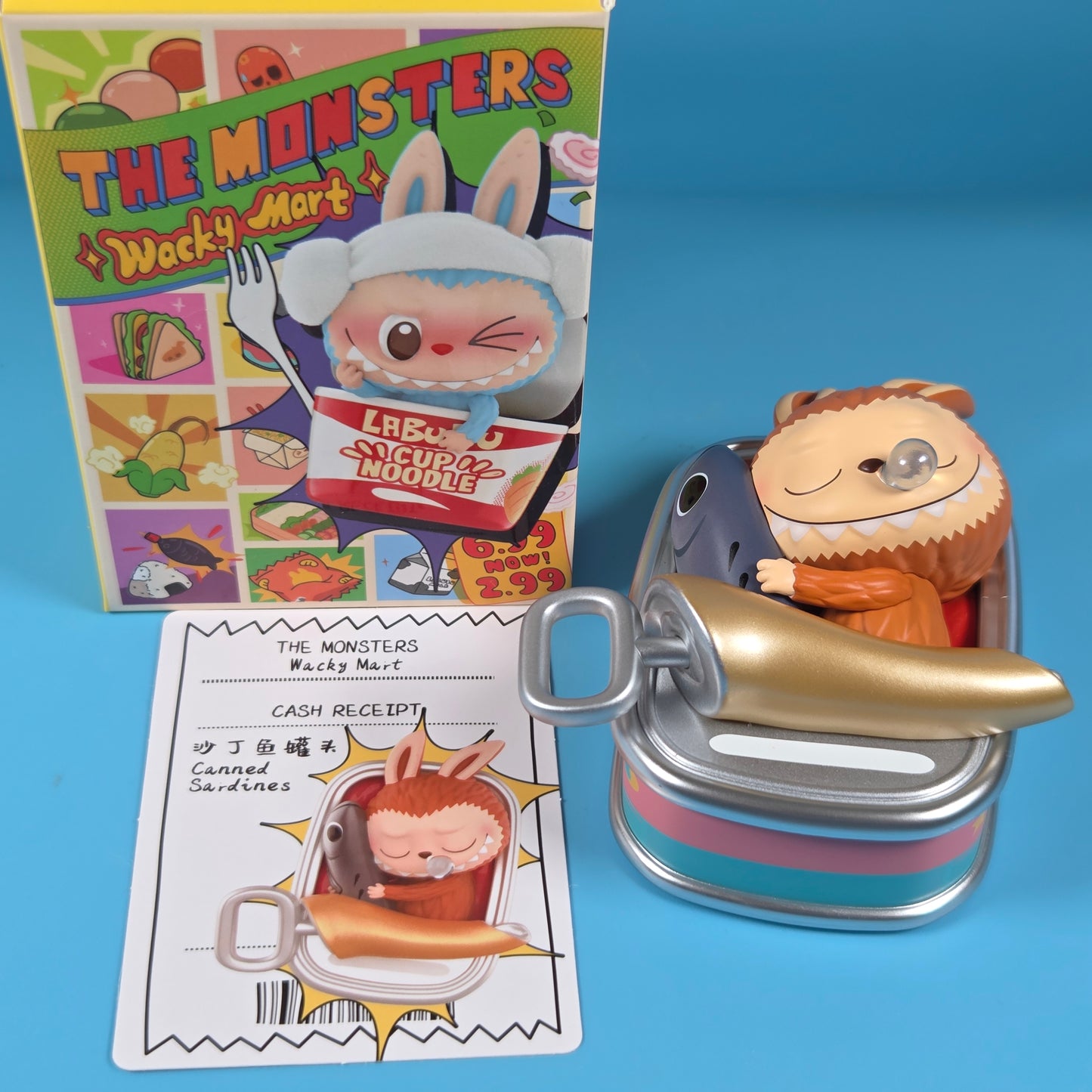 POP MART Labubu The Monsters Wacky Mart - Sardines