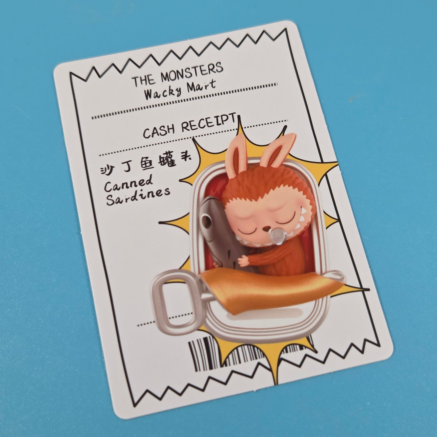 POP MART Labubu The Monsters Wacky Mart - Sardines