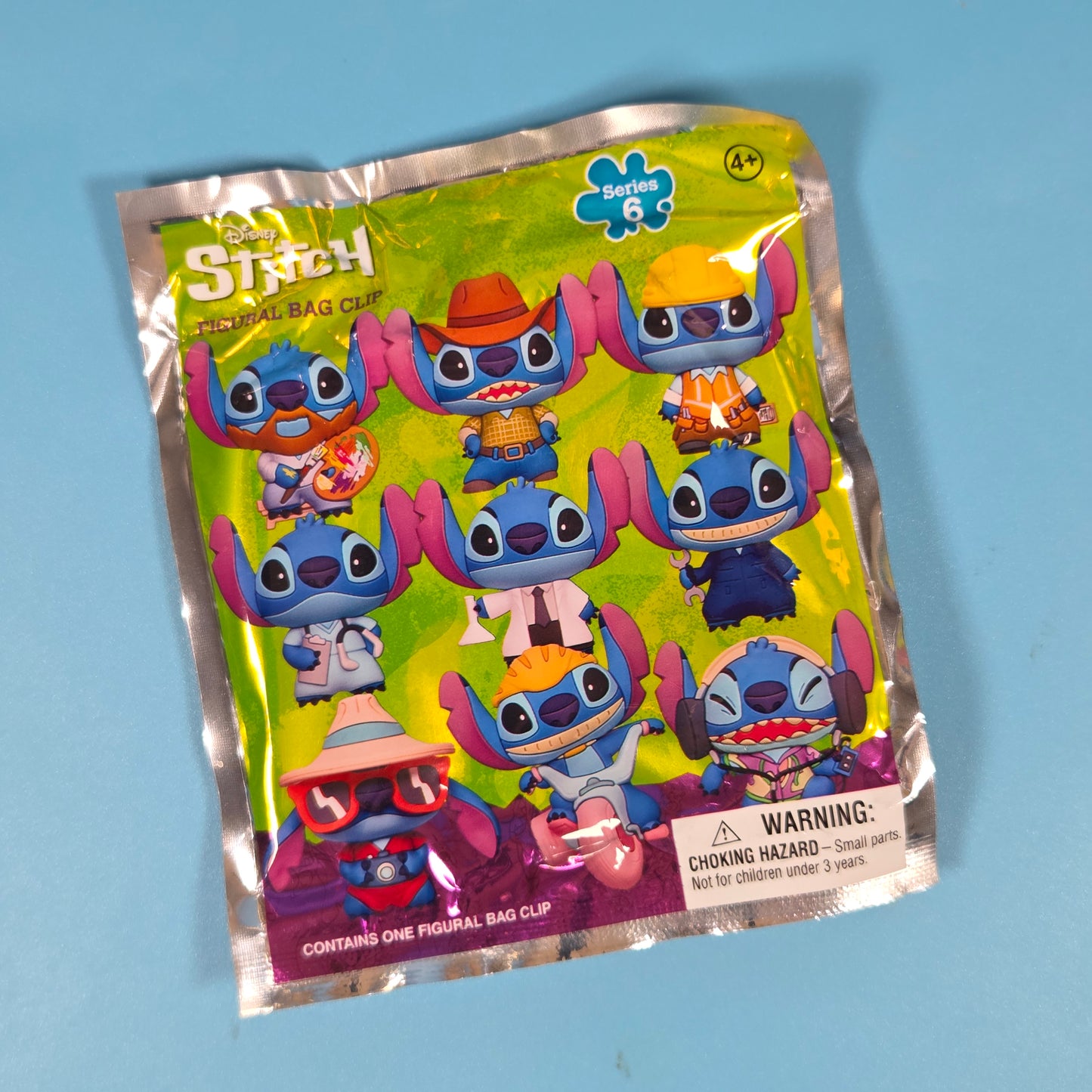 Disney Stitch Figural Bag Clip Series 6 - Scientist