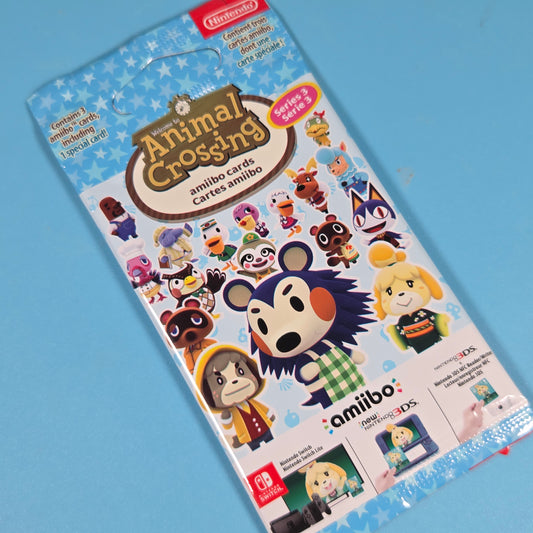 Nintendo Official Animal Crossing Amiibo Cards Series 3
