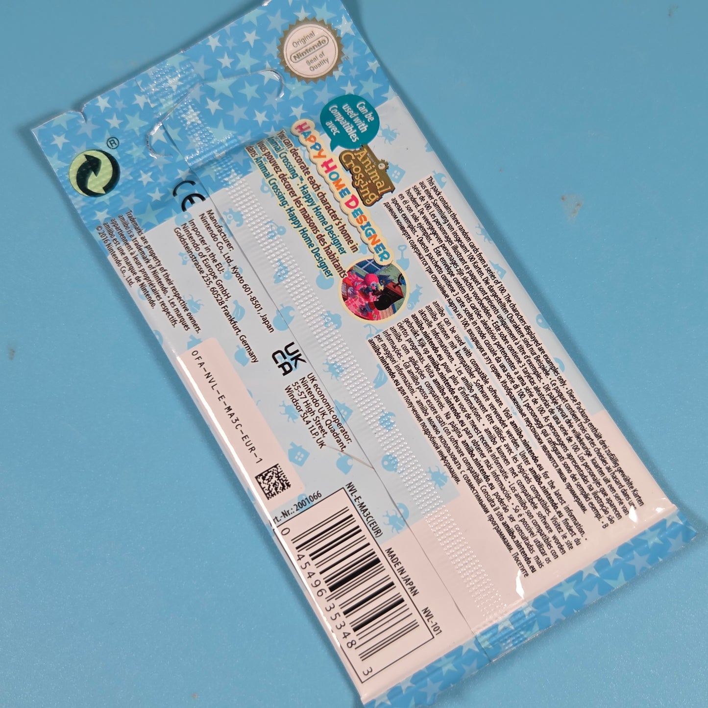 Nintendo Official Animal Crossing Amiibo Cards Series 3