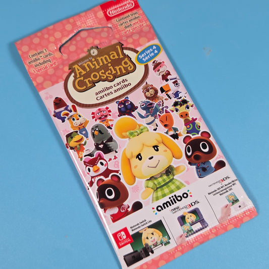 Nintendo Official Animal Crossing Amiibo Cards Series 4