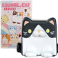 Square Cat Sensory Minifigure - Sesame (Lying Down)