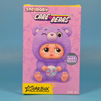 Starbox Sad Baby Care Bears Plush Keychains - Share Bear
