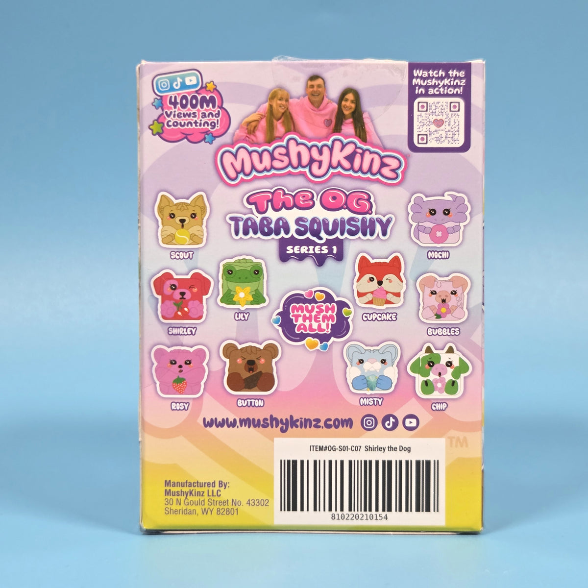 MushyKinz The OG Taba Squishy Series 1 - Shirley (Dog)