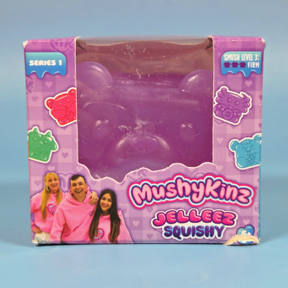 MushyKinz Jelleez Squishy Fidget Toy - Shirley the Dog (Violet)
