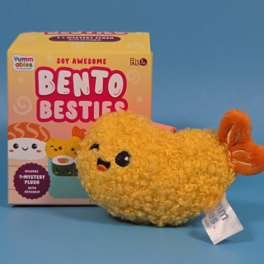 Yummables Bento Besties Plushie Keychain - Shrimp Tempura