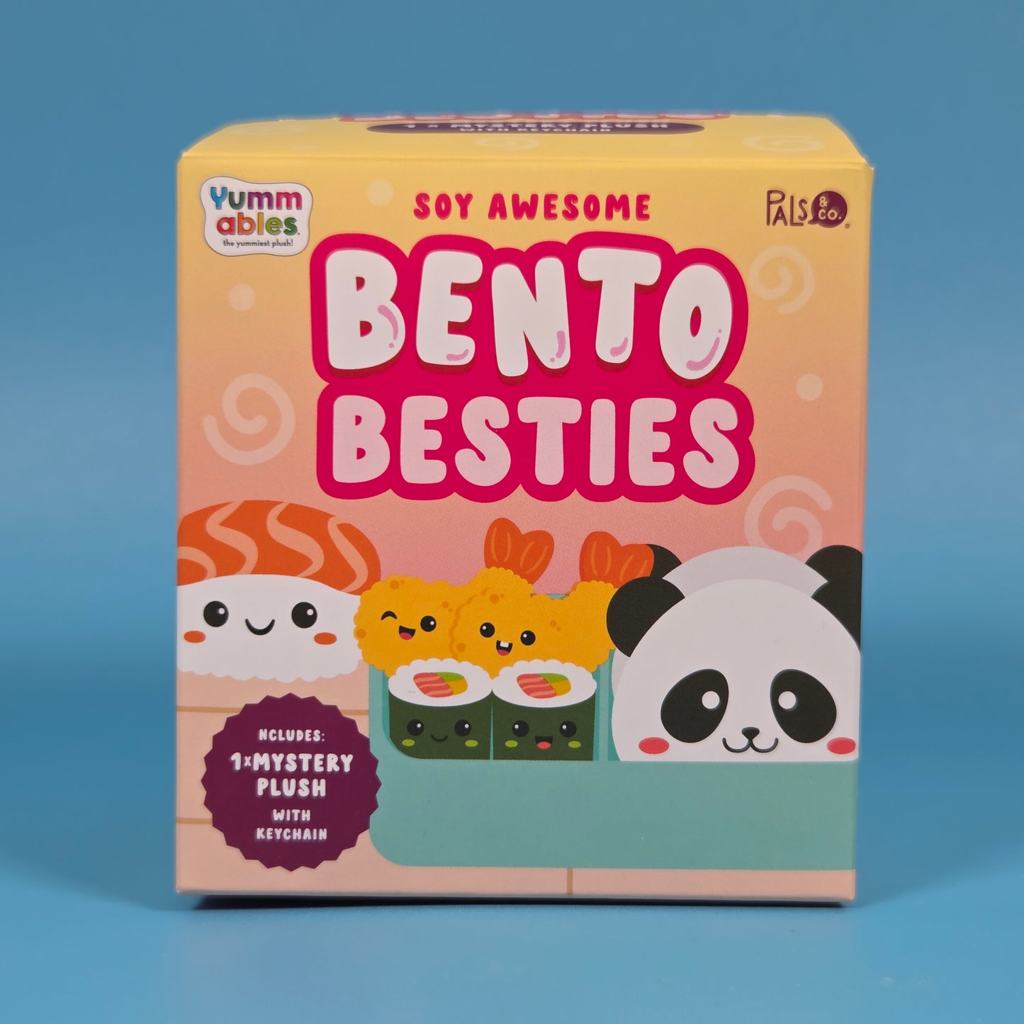 Yummables Bento Besties Plushie Keychain - Shrimp Tempura
