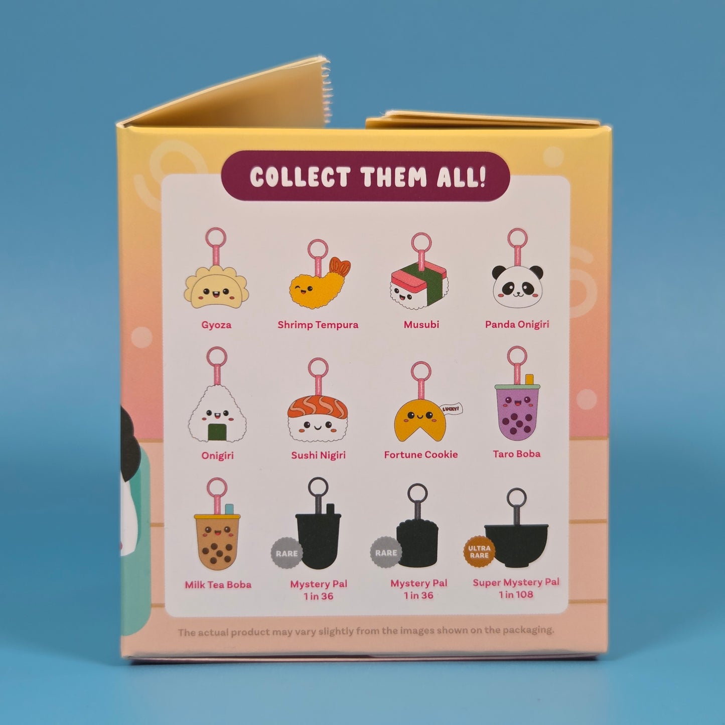 Yummables Bento Besties Plushie Keychain - Shrimp Tempura