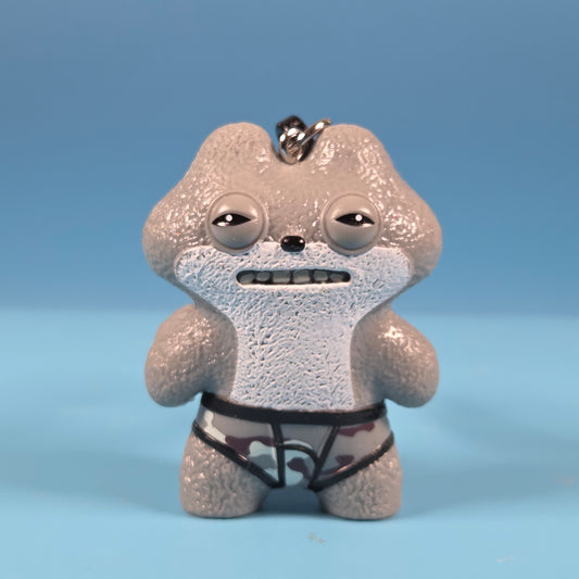 Fugglers Bag Clips - Sketchy Squirrel (Grey)