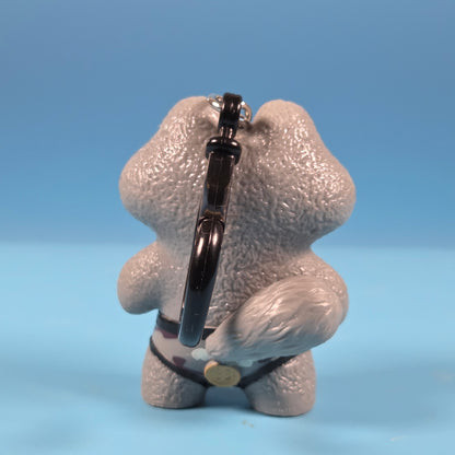 Fugglers Bag Clips - Sketchy Squirrel (Grey)