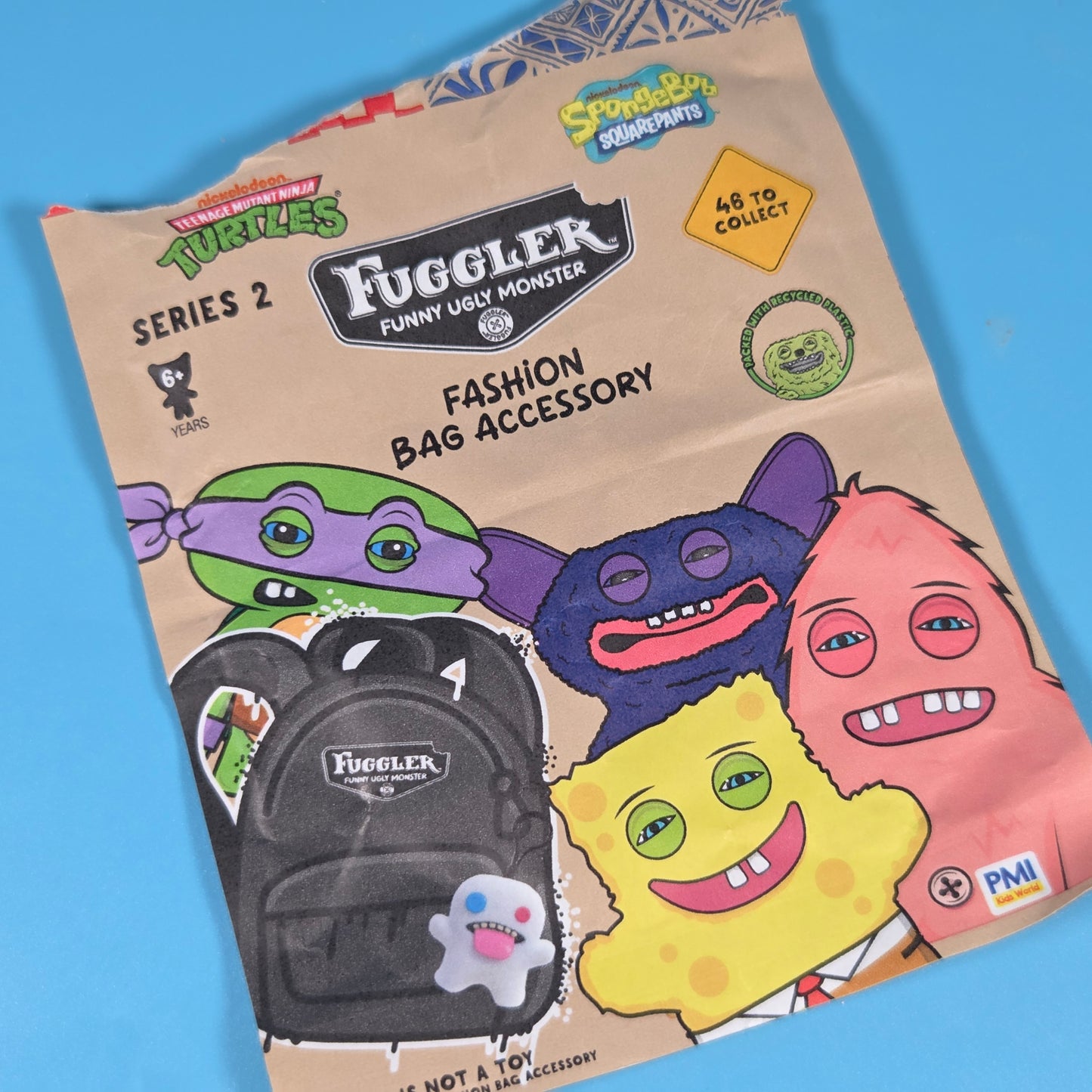 Fuggler Keychain Bag Accessory Series 2 - Sketchy Squirrel