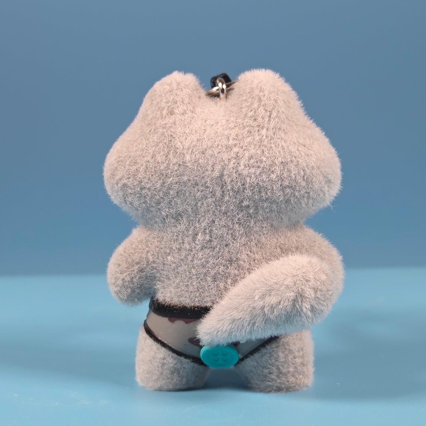 Fugglers Bag Clip - Sketchy Squirrel (Grey Flocked)