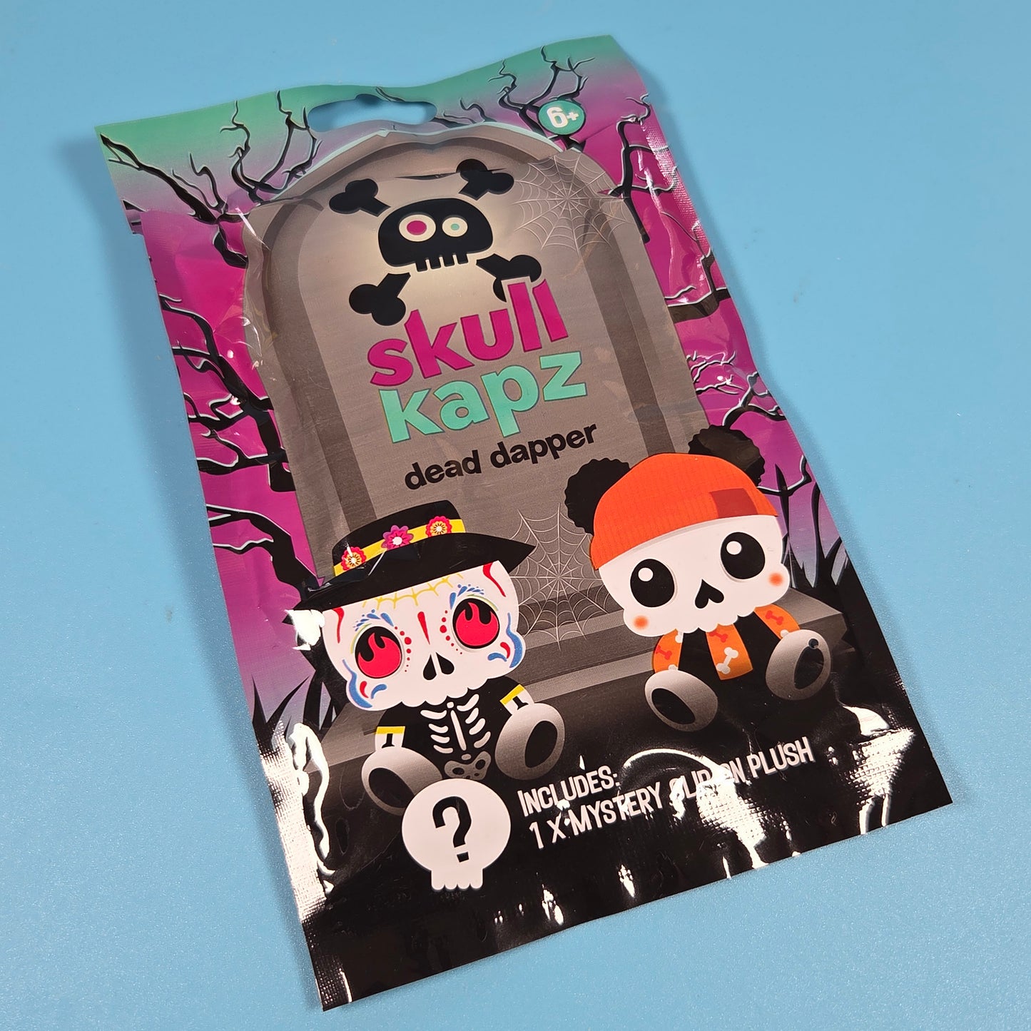 Skull Kapz Clip-on Plush - Toni - Day of the Dead (Rare)