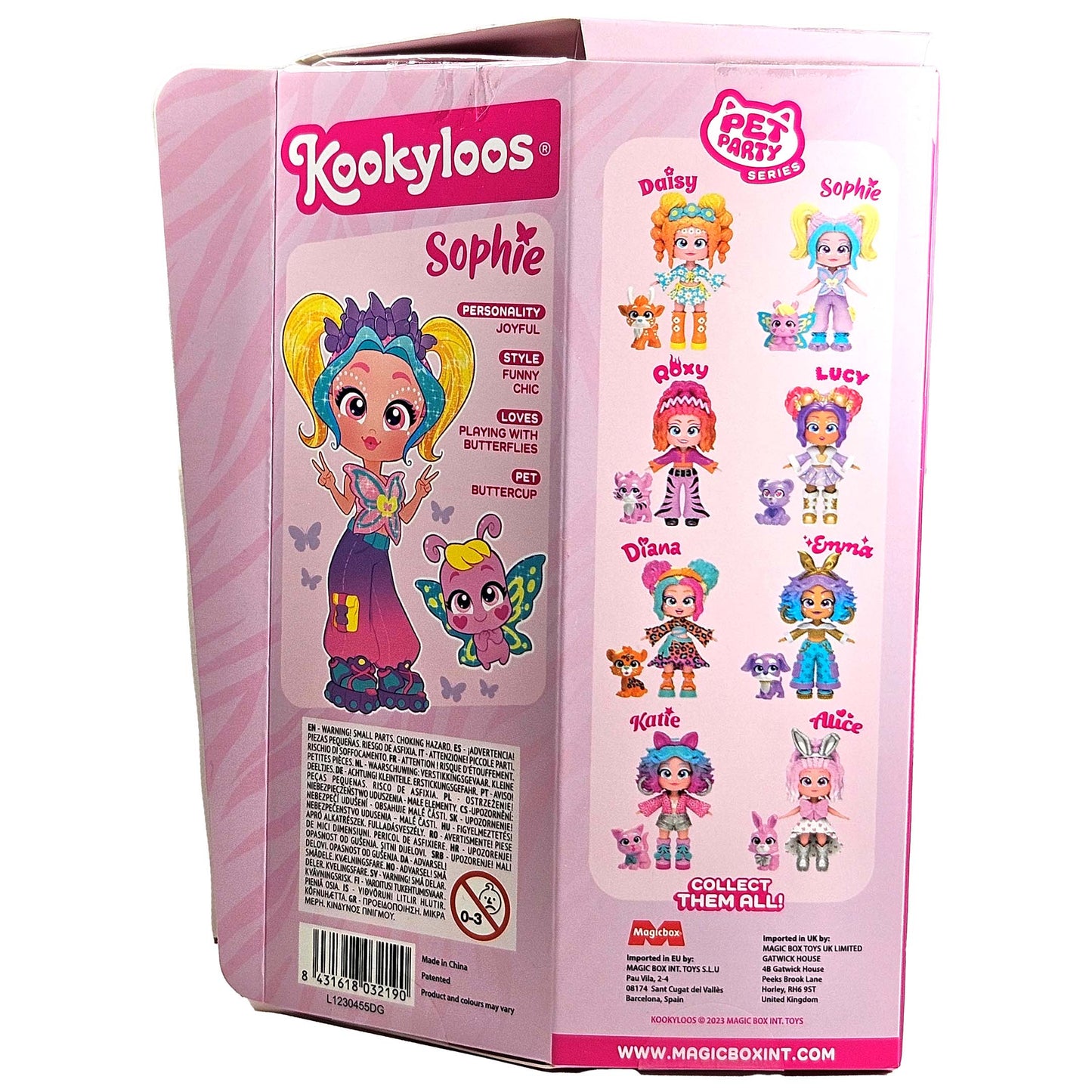 KookyLoos Pet Party Doll - Sophie