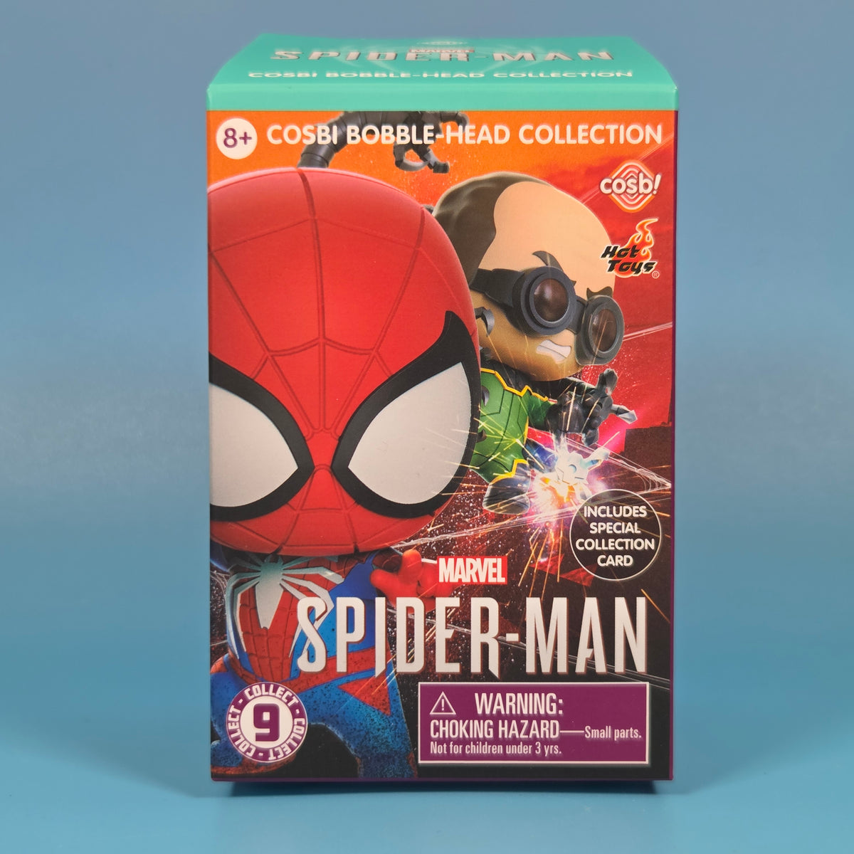 Hot Toys Cosbi Marvel's Spider-Man Bobble-Head Collection - Spider-Man (2099 Black Suit)
