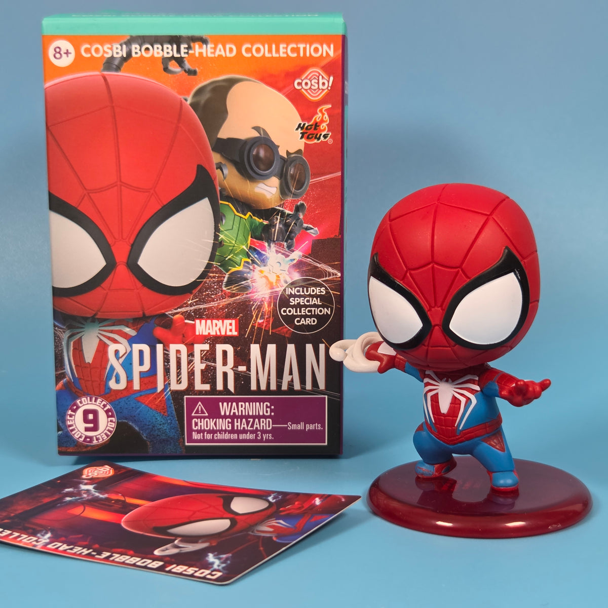 Hot Toys Cosbi Marvel's Spider-Man Bobble-Head Collection - Spider-Man (Advanced Suit)