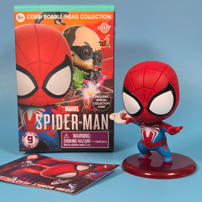 Hot Toys Cosbi Marvel's Spider-Man Bobble-Head Collection - Spider-Man (Advanced Suit)