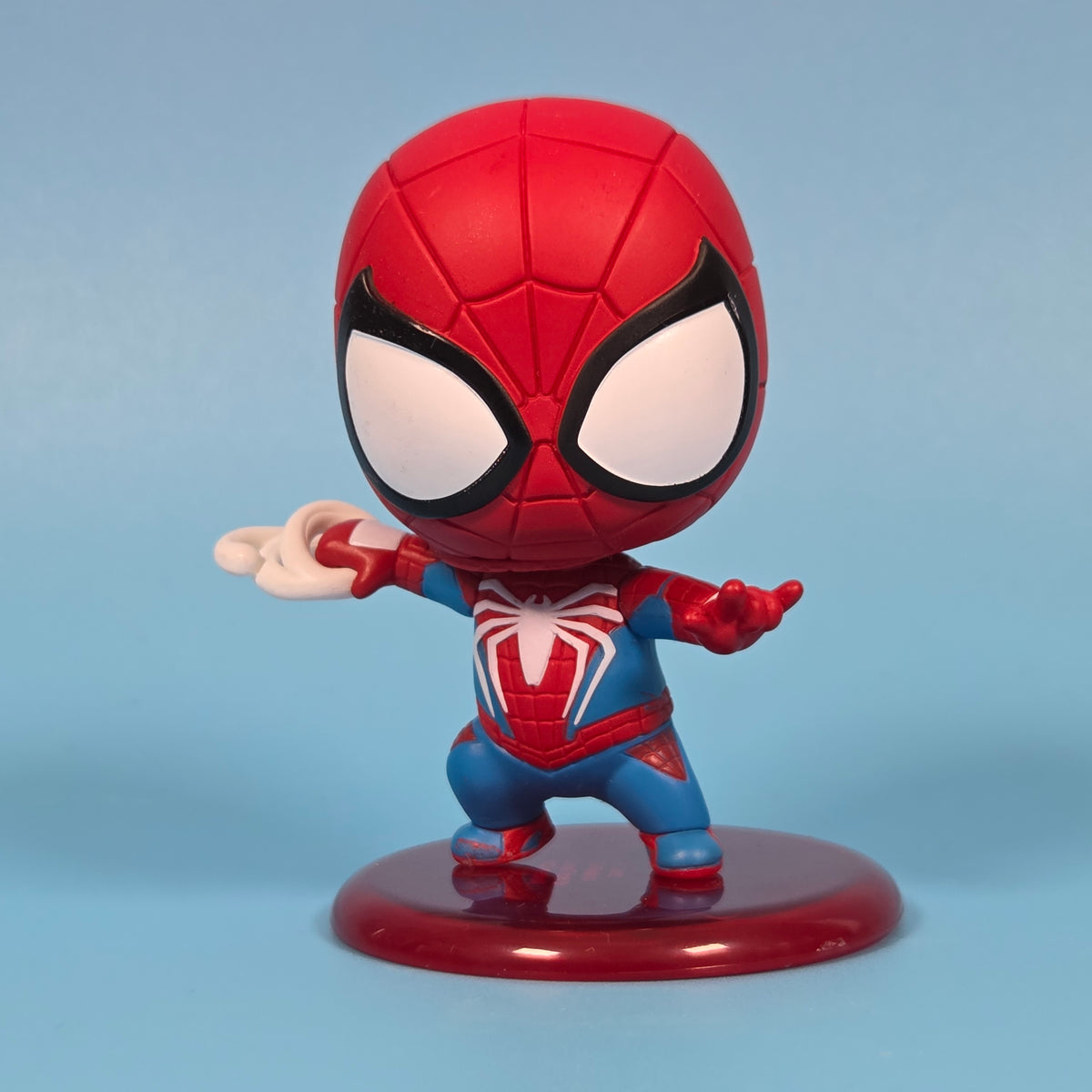 Hot Toys Cosbi Marvel's Spider-Man Bobble-Head Collection - Spider-Man (Advanced Suit)