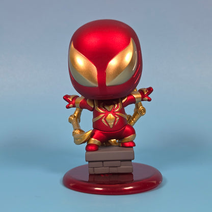 Hot Toys Cosbi Marvel's Spider-Man Bobble-Head Collection - Spider-Man (Iron Spider Armor) Chase