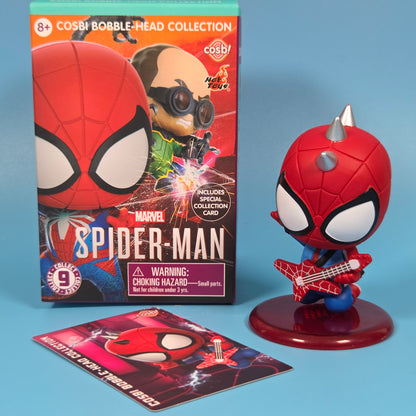Hot Toys Cosbi Marvel's Spider-Man Bobble-Head Collection - Spider-Man (Spider-Punk Suit)