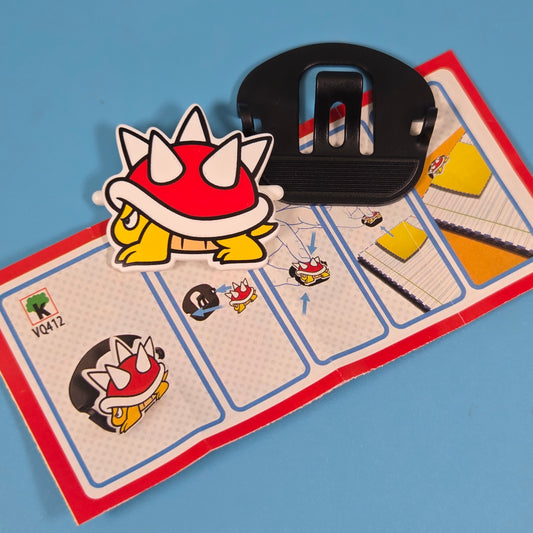 Super Mario Kinder Joy - Spiny Paper Clip (VQ412)