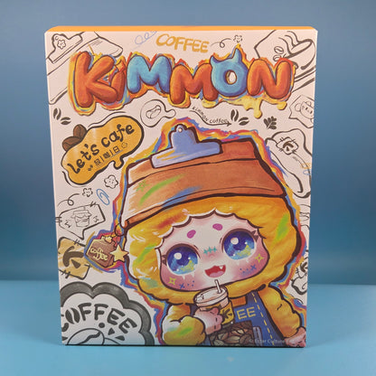 KIMMON Let's Cafe Plush Doll Pendant - Springtime Coffee Chat