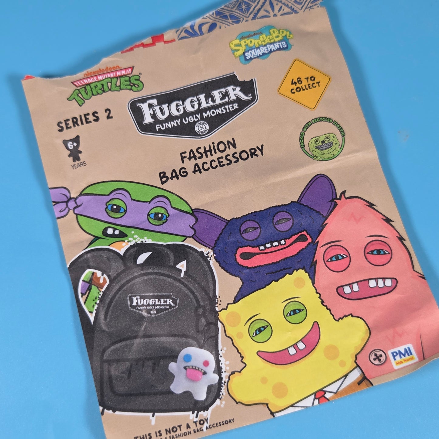 Fuggler Keychain Bag Accessory Series 2 - Squidge Donatello
